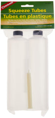 Coghlan's squeeze tubes with clear 8 oz body for camping sauces