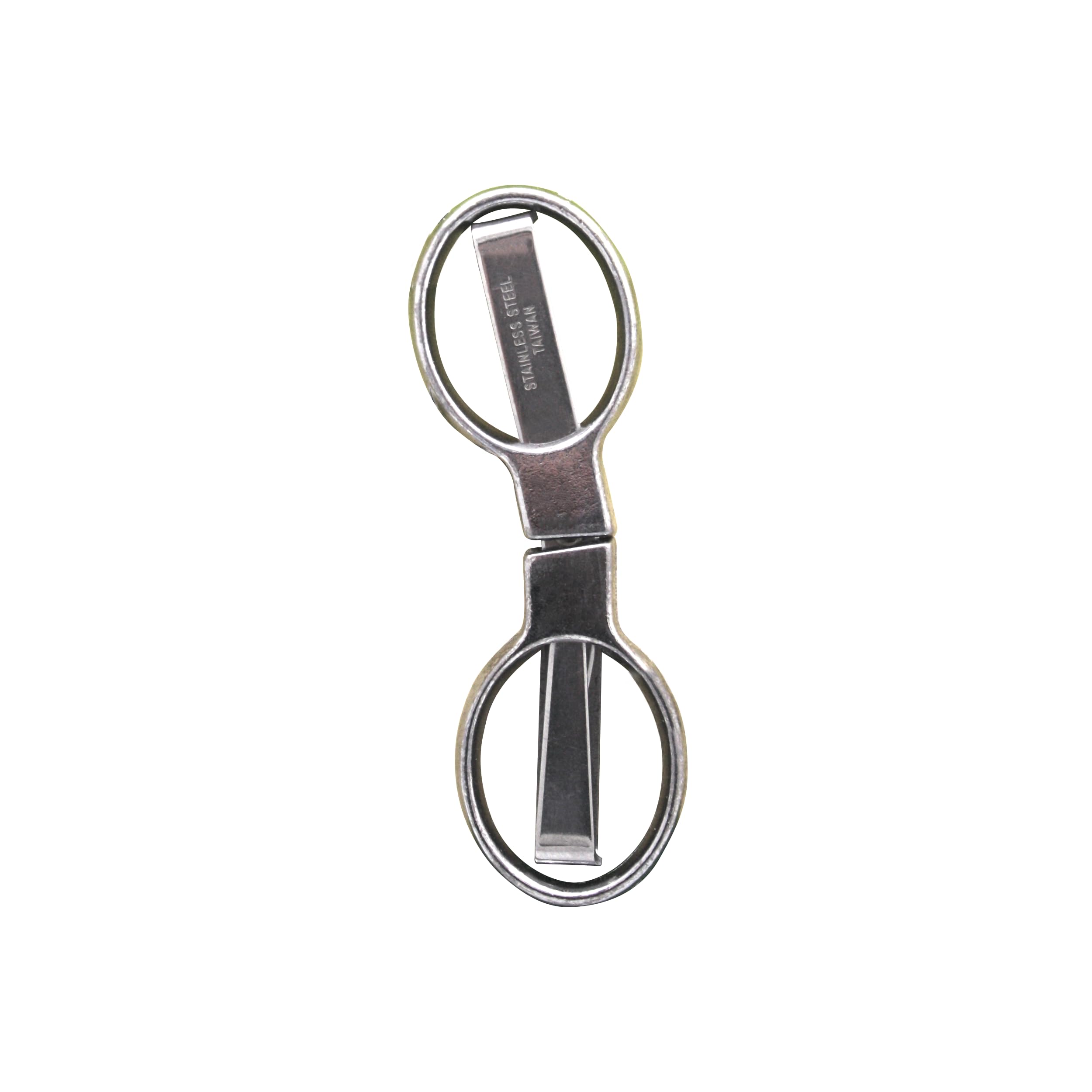 Coghlan's folding scissors blade detail shows sharp stainless steel blades for precise cuts