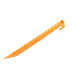 Coghlan's recycled-plastic tent pegs offer lightweight eco-friendly camping gear.