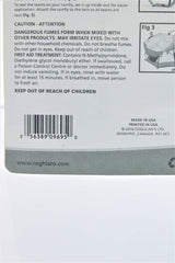 Coghlan's tent seam sealer drying on nylon fabric creating flexible protection.