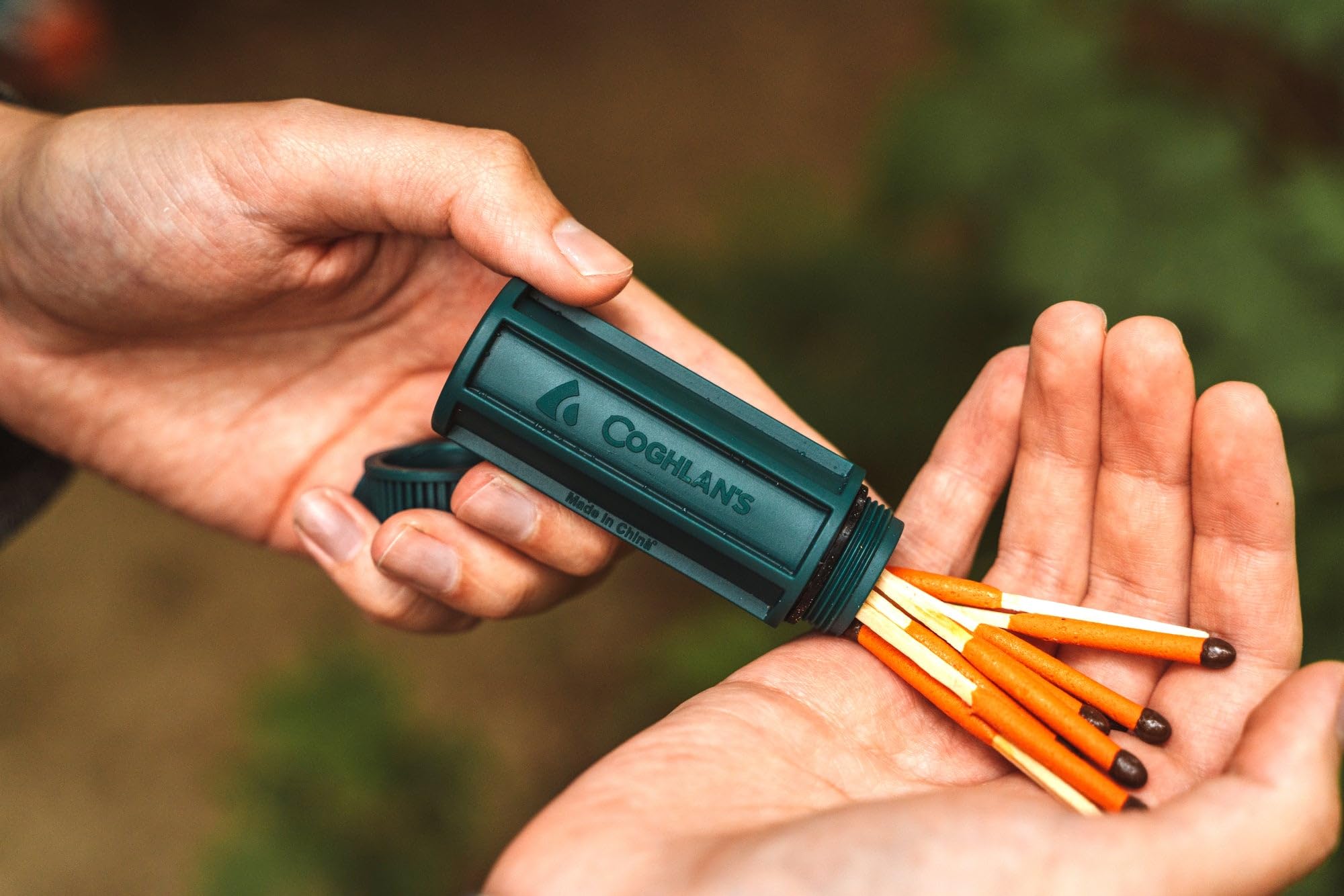 Coghlan's match box ready for emergency preparedness and outdoor signaling