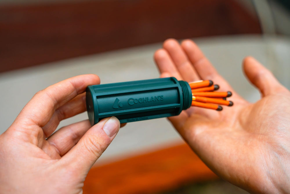 Coghlan's waterproof seal keeps moisture out for dependable lighting