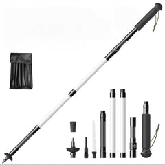 CoIerina illuminated hiking stick with extended length provides secure trail support.
