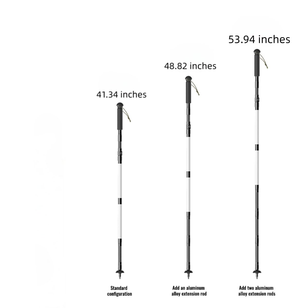 CoIerina illuminated hiking stick at dusk illuminates the path for safer night hikes.