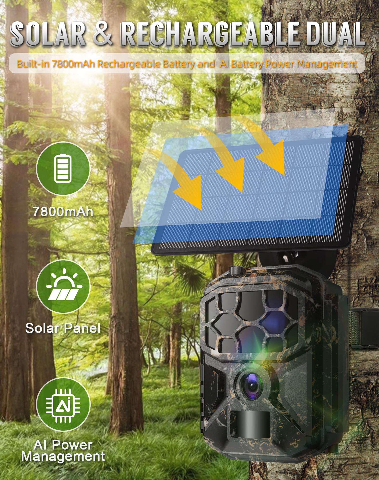 Cokque trail camera 32gb memory card included for immediate testing and storage
