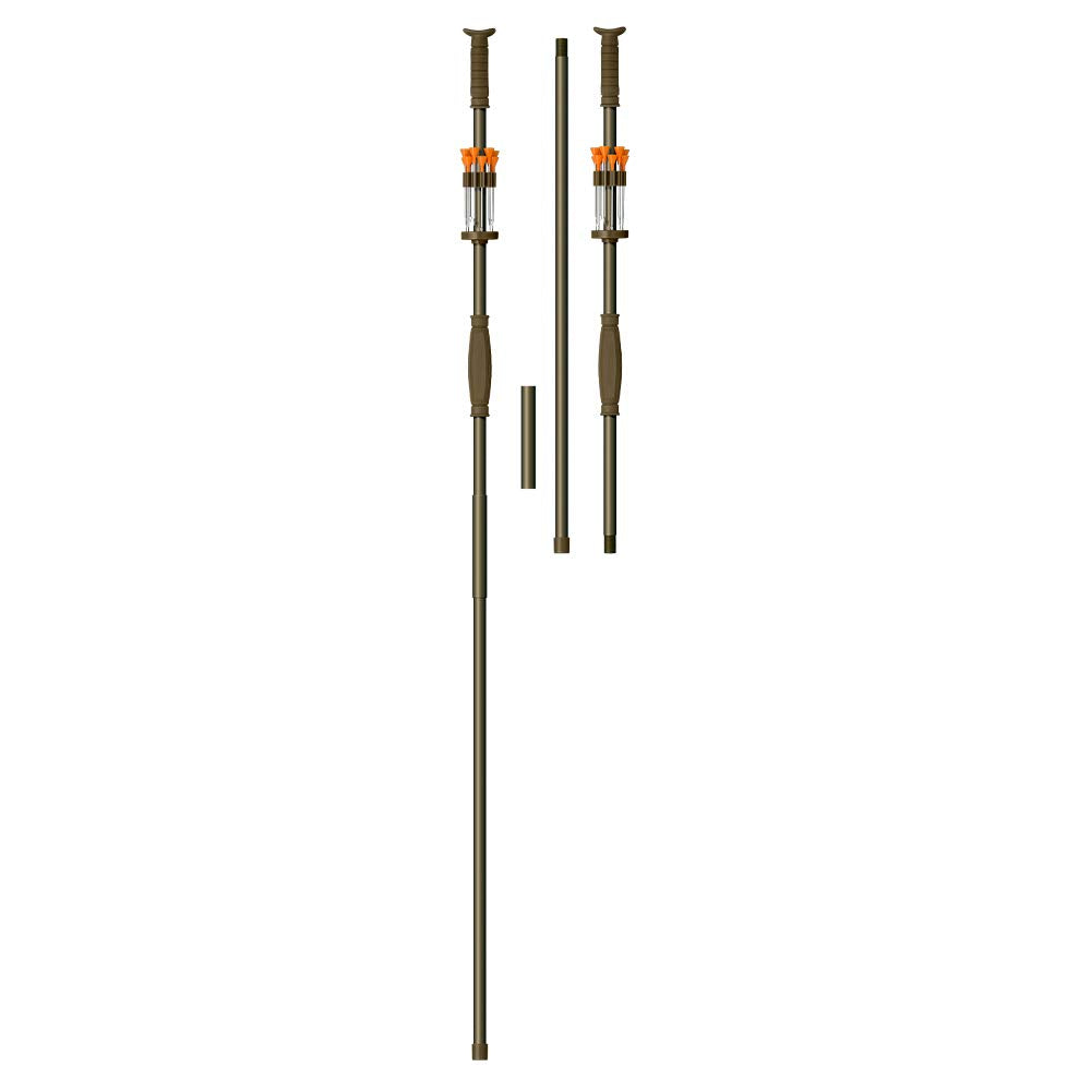 Cold Steel Big Bore 625 Blowgun 5ft, ready for precise outdoor use.