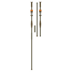 Cold Steel Big Bore 625 Blowgun 5ft, ready for precise outdoor use.