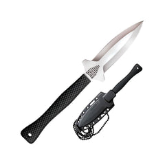 Close-up view of Cold Steel Hide Out neck knife blade tip