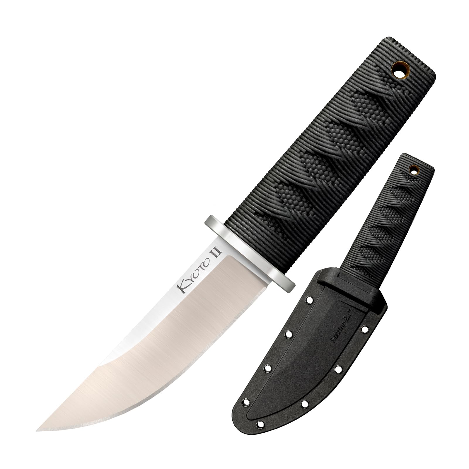 Drop-point Kyoto II fixed-blade knife profile