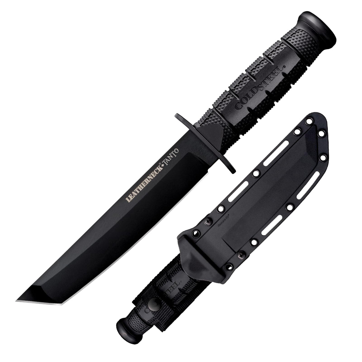 Cold Steel Leatherneck Tanto fixed blade knife with 7 inch German D2 blade