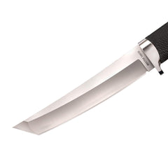 Tapered steel pommel design on Master Tanto