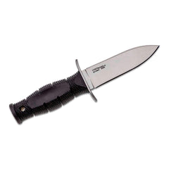 Stainless steel guard with broad quillons