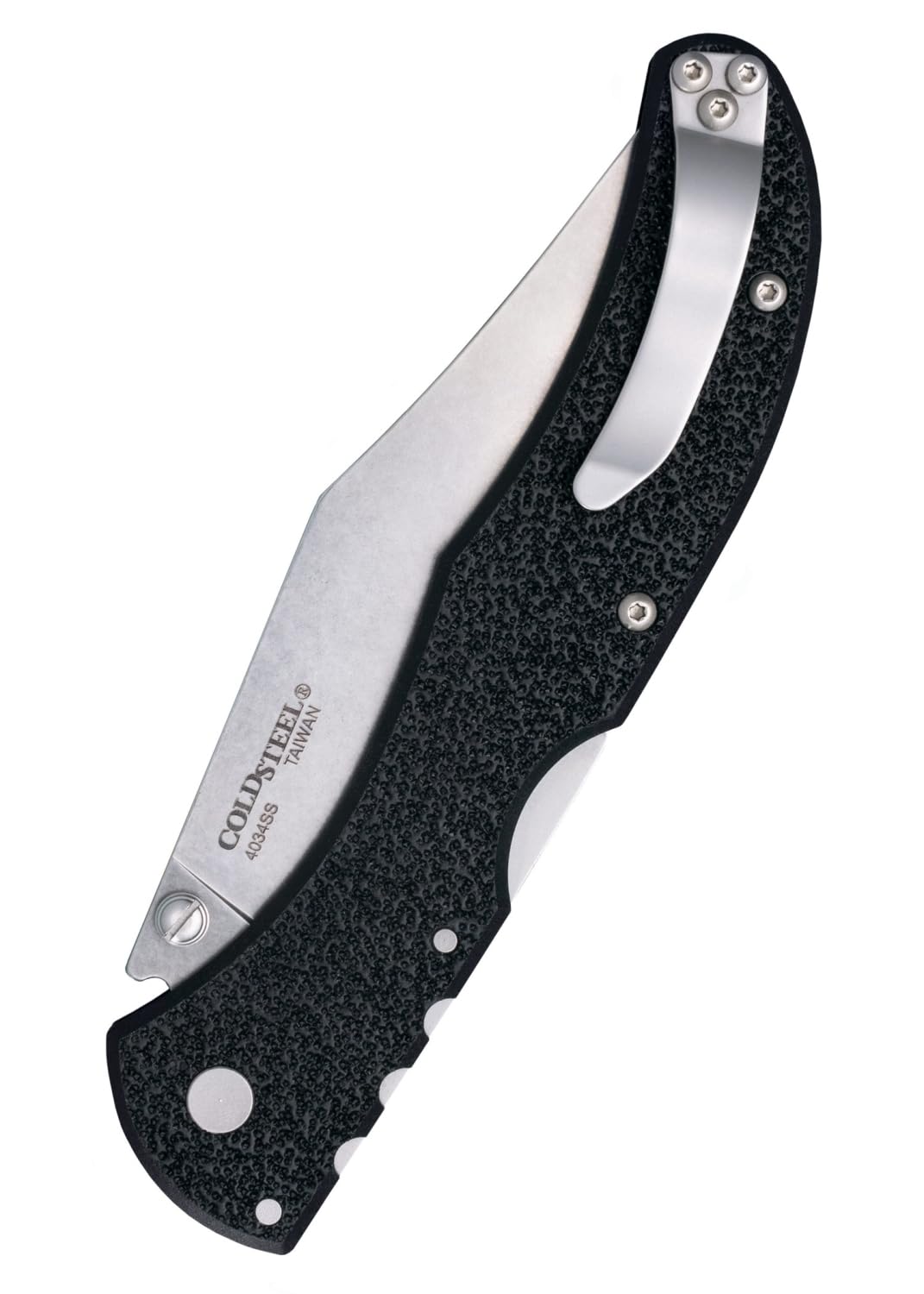 Cold Steel Range Boss knife with black handle and 9-1-4 inch overall length