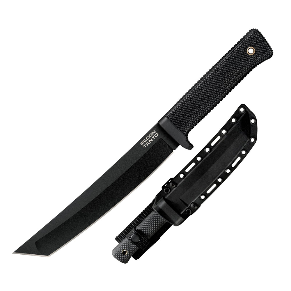 COLD STEEL Recon Tanto front view showing SK-5 blade
