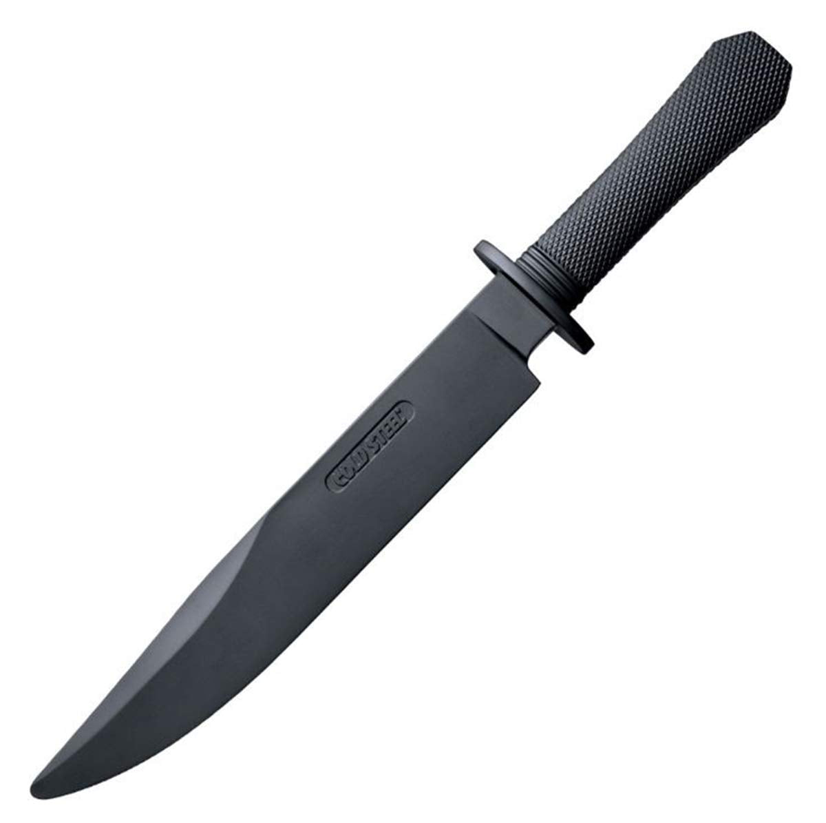 Cold Steel Rubber Training Laredo Bowie Knife image - Santoprene construction, blade 10-1/2 inches, overall length 16 inches