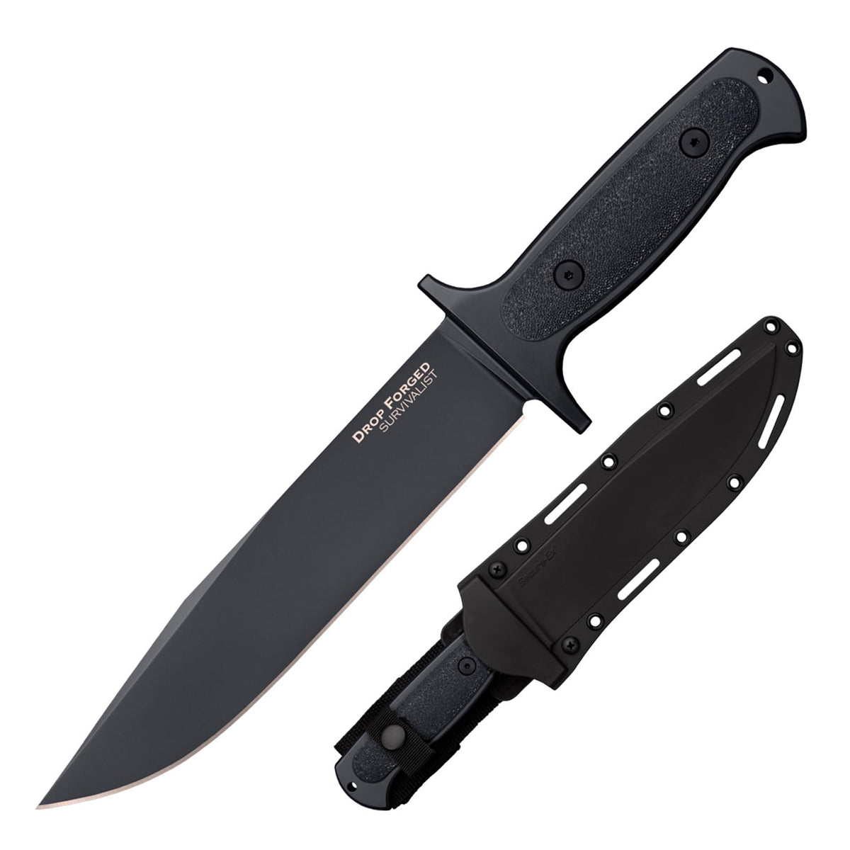 Top view of Cold Steel Survivalist 8-inch 52100 knife