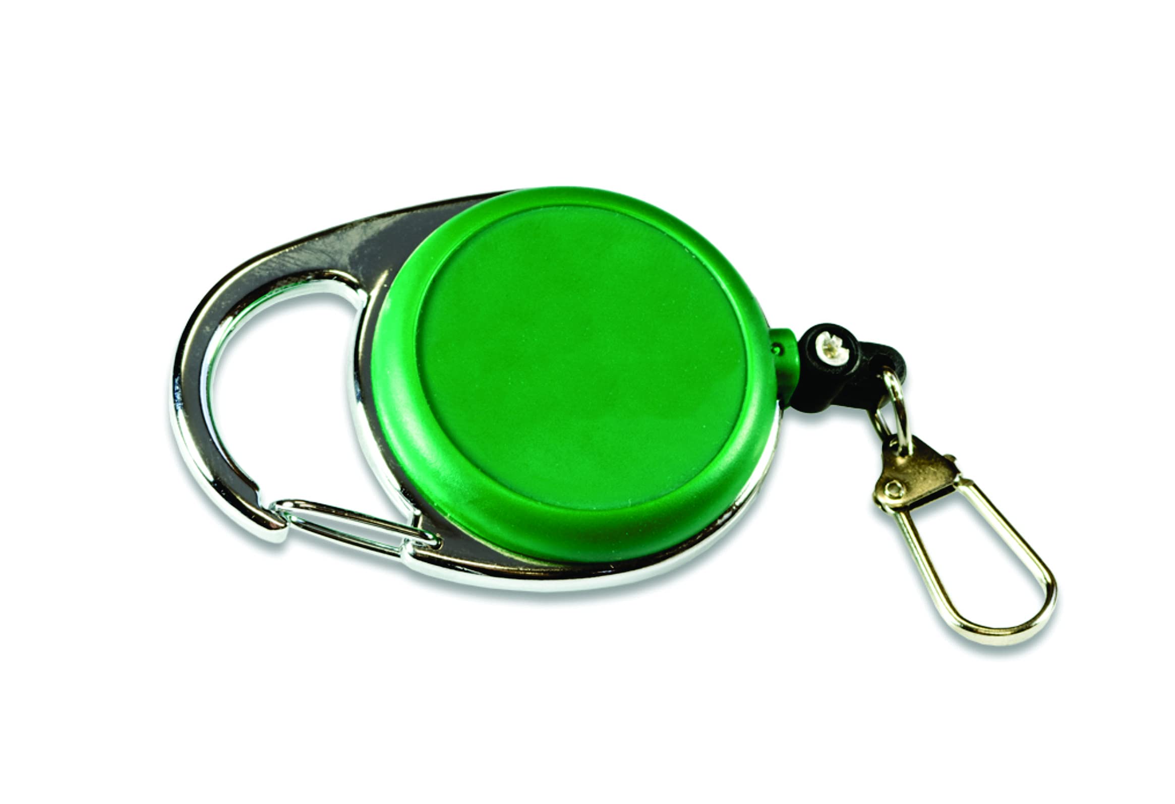 Coldwater Fly Fishing zinger with belt clip and carabineer for versatile attachment.