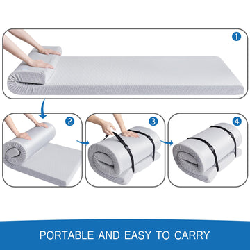 Coldwind portable roll-up design enables quick packing for travel and camping.