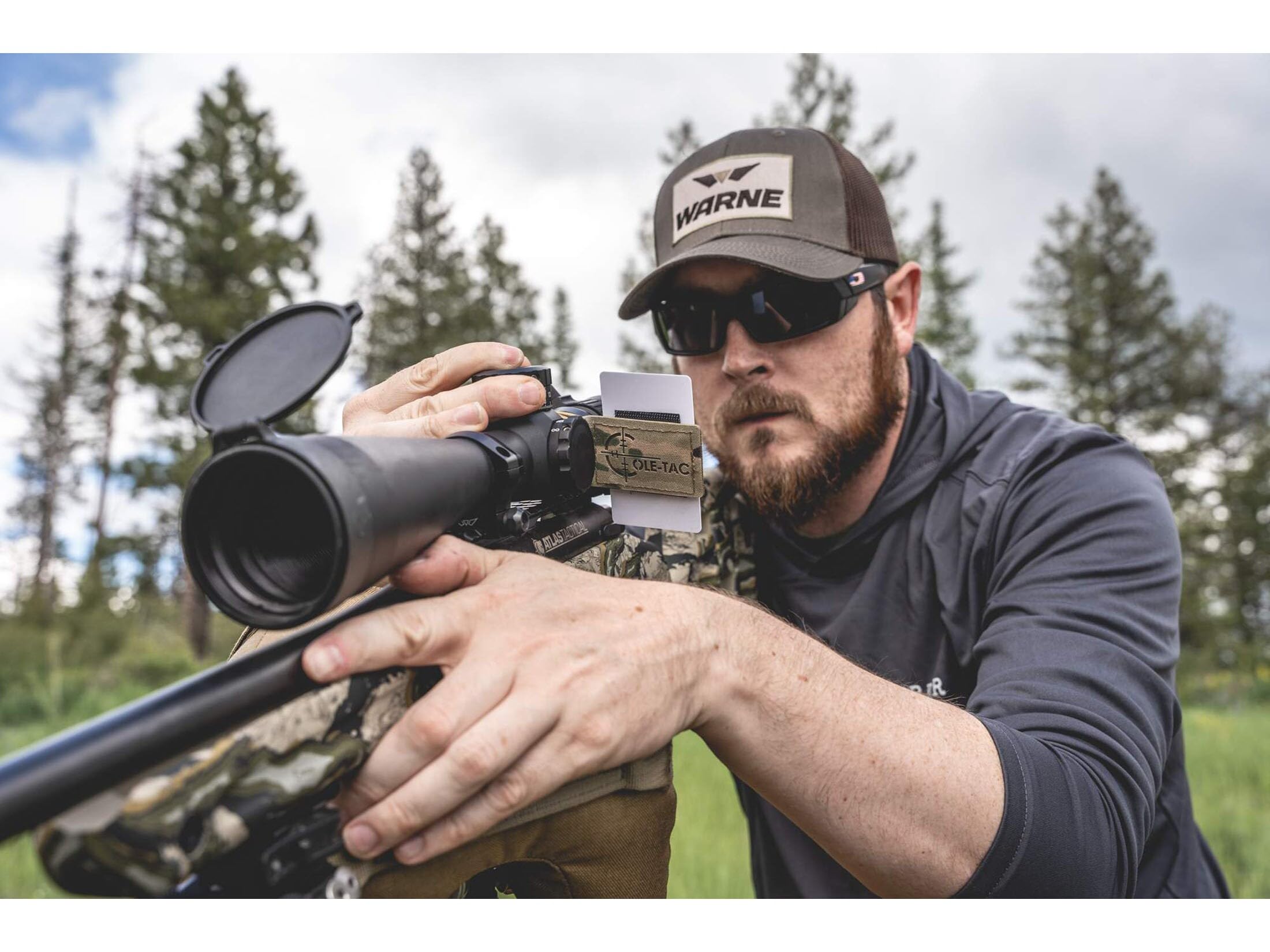 Cole-TAC Cheat Sheet V2 side-mount keeps essential data visible while shooting.