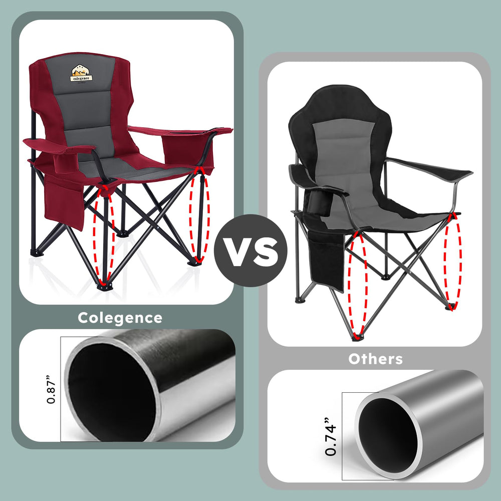 Colegence 600D Oxford fabric resists weather and cleans easily.