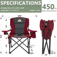 Colegence chair rear view showing sturdy frame for heavy-duty outdoor seating