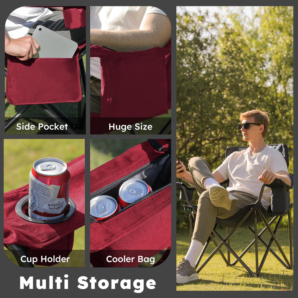 Colegence chair with cup holder offers easy beverage access