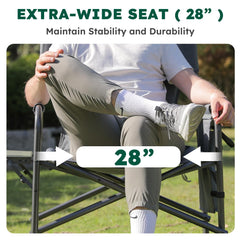 Colegence heavy-duty steel frame safely supports up to 600 pounds.