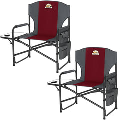 Colegence oversized directors chair front view for comfortable outdoor seating.
