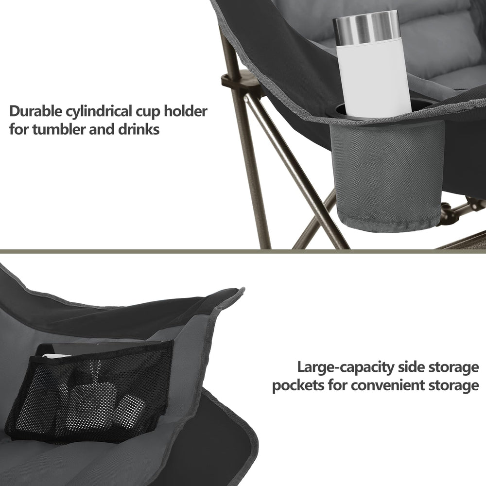 Colegence chair supports up to 450 pounds for robust seating.