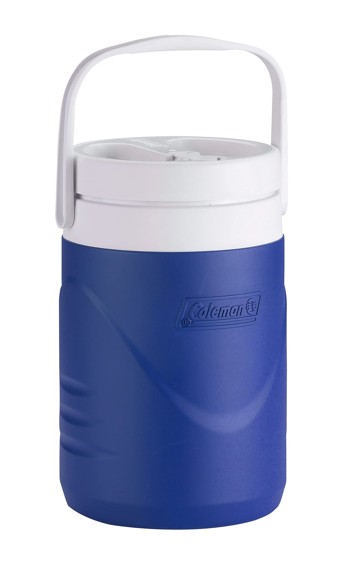 Coleman 1-Gallon Water Jug with handle and spigot for easy outdoor hydration.