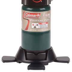 Coleman 1000L lantern in action illuminating a campsite at night