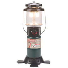 Coleman 1000L Deluxe Lantern front view shows adjustable brightness for camping