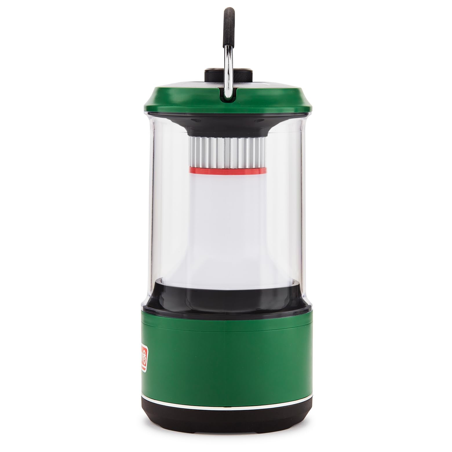 Coleman 1000L LED Lantern with BatteryGuard reduces drain to extend battery life.
