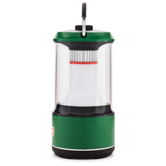 Coleman 1000L LED Lantern with BatteryGuard reduces drain to extend battery life.