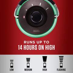 Coleman 1000L lantern uses lifetime LED bulbs for low maintenance.