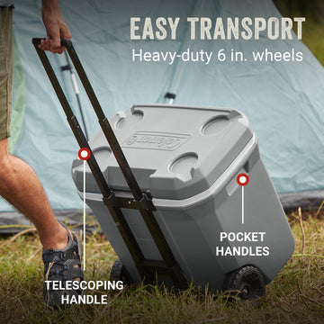 Coleman 316 Series Have-A-Seat lid supports up to 250 lbs for extra seating