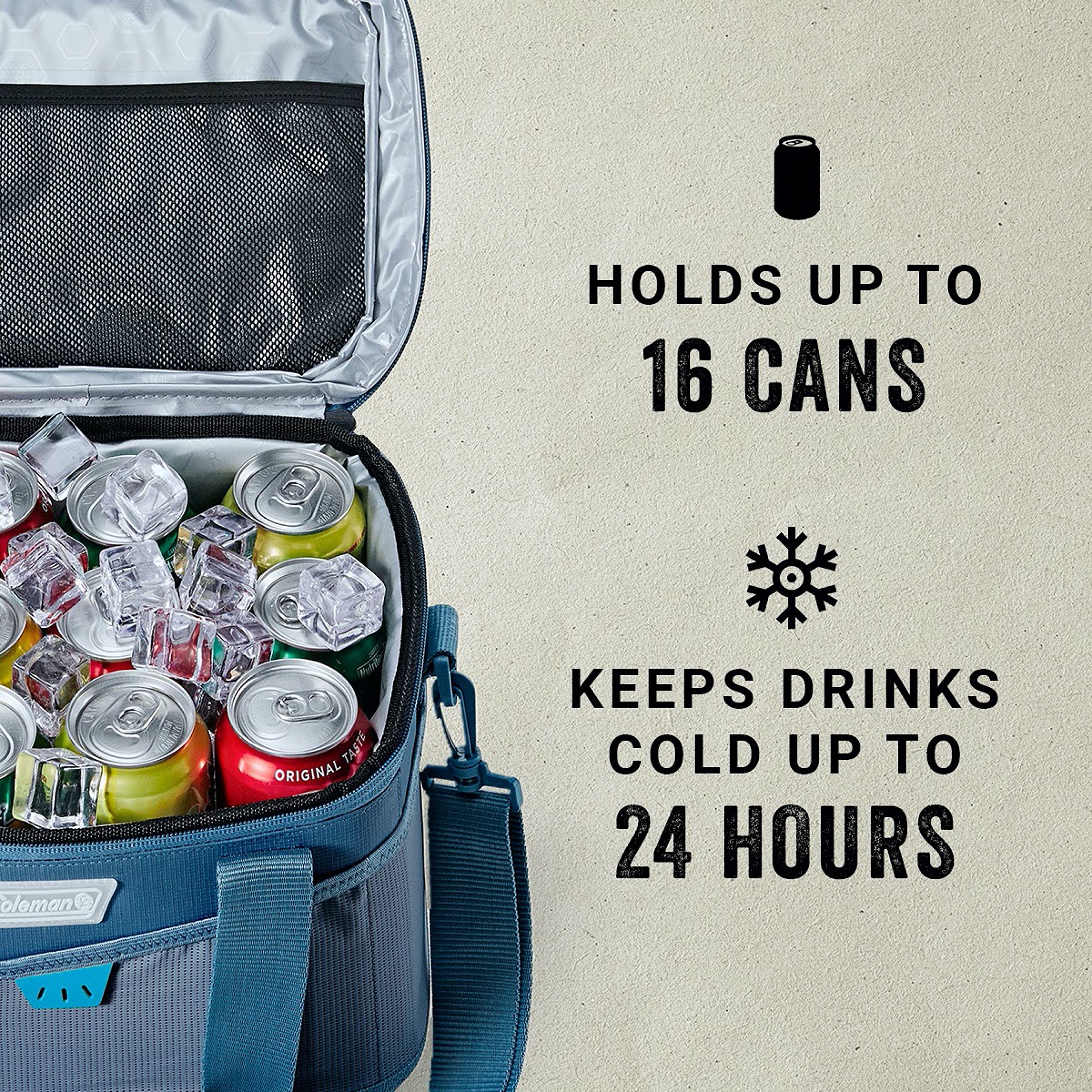 Coleman 4-Way stretch pockets provide quick access to essentials.