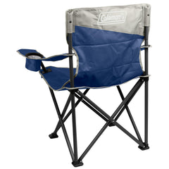 Coleman Big-N-Tall chair drain system channels spills for a dry seat