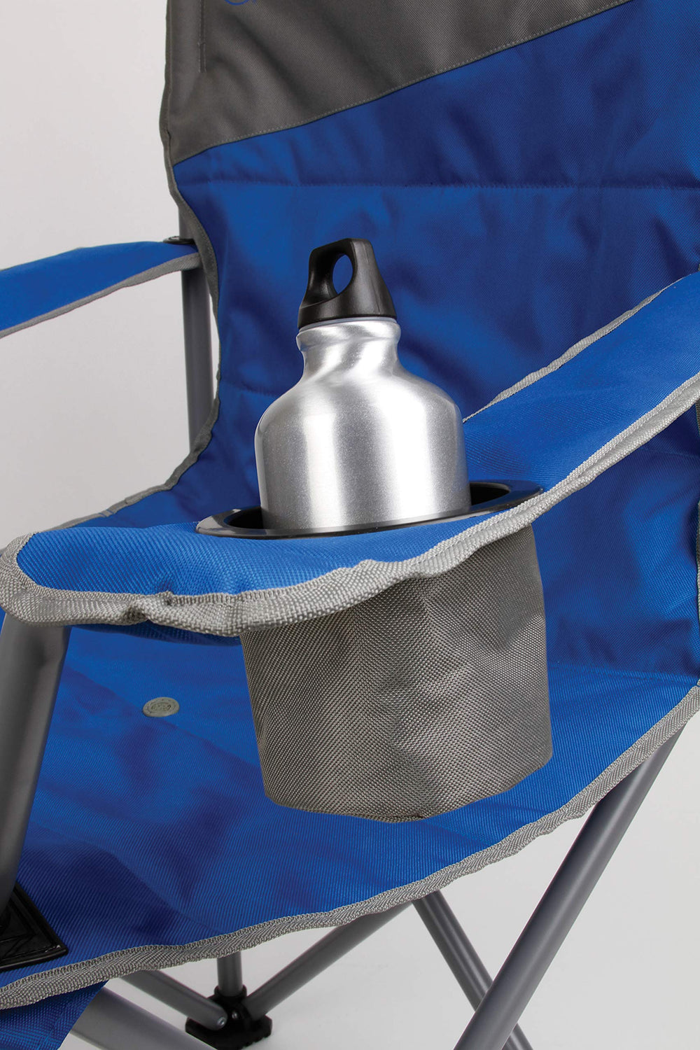 Coleman Big-N-Tall chair has large feet for stability.