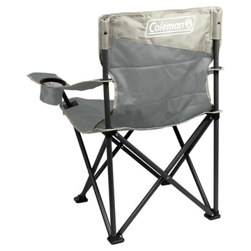 Coleman Big-N-Tall chair rugged steel frame supports up to 600 pounds