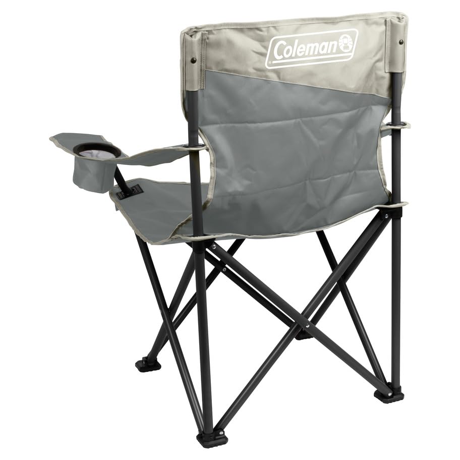 Coleman Big-N-Tall chair rugged steel frame supports up to 600 pounds