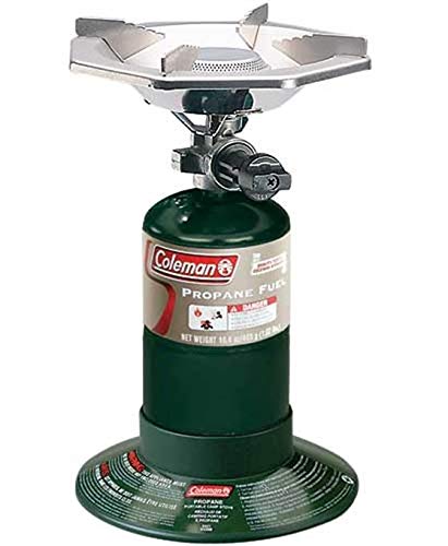 Coleman BottleTop compact storage design separates burner for space saving