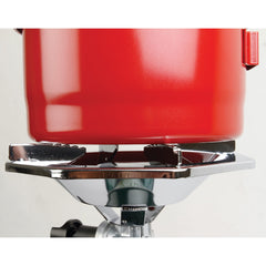 Coleman BottleTop wind-baffle design shields the flame for stable heat outdoors