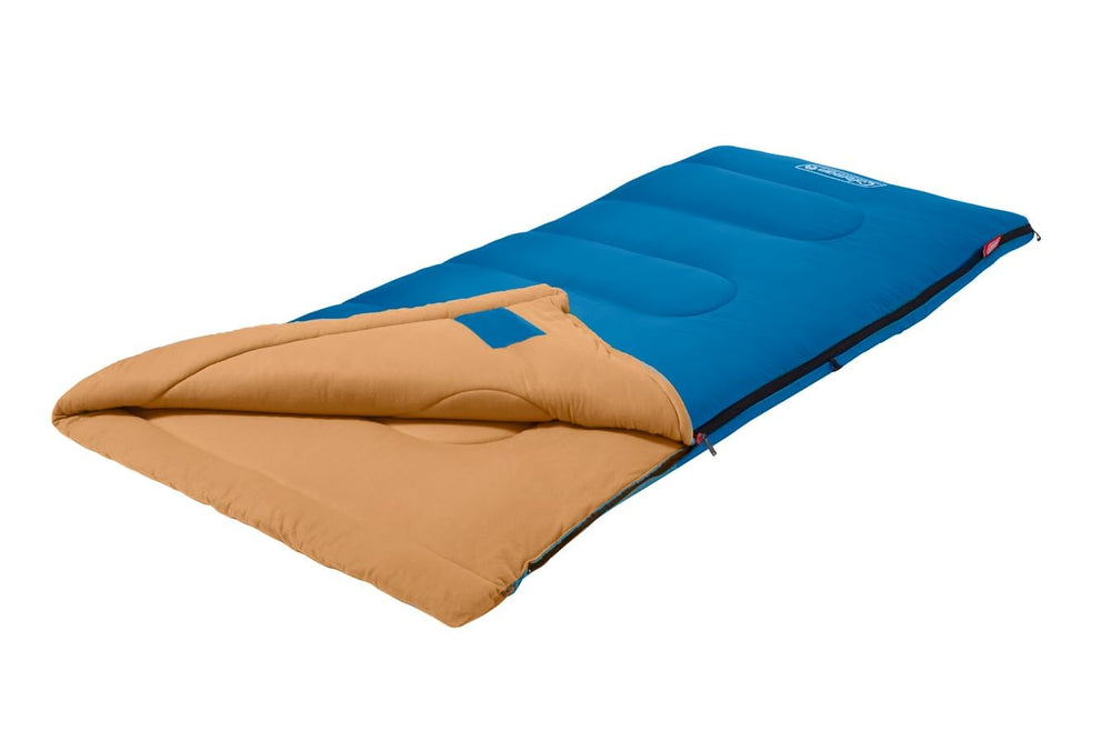 Coleman Brazos stuff sack included for simple packing and storage.