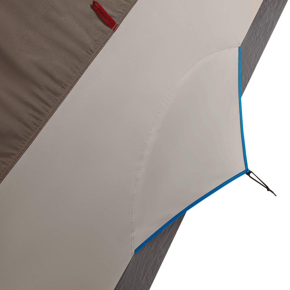 Coleman Cabin Tent quick setup in 10 minutes with color-coded poles.