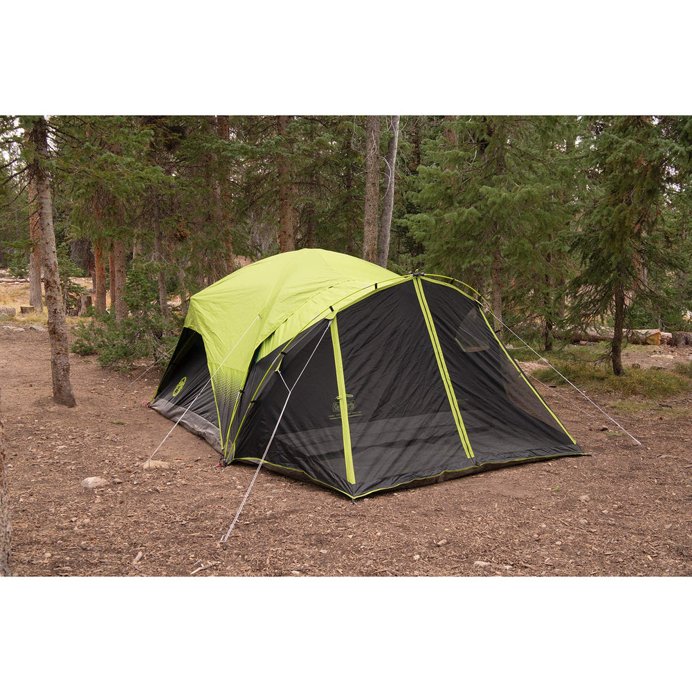 Coleman Carlsbad interior fits two queen beds comfortably