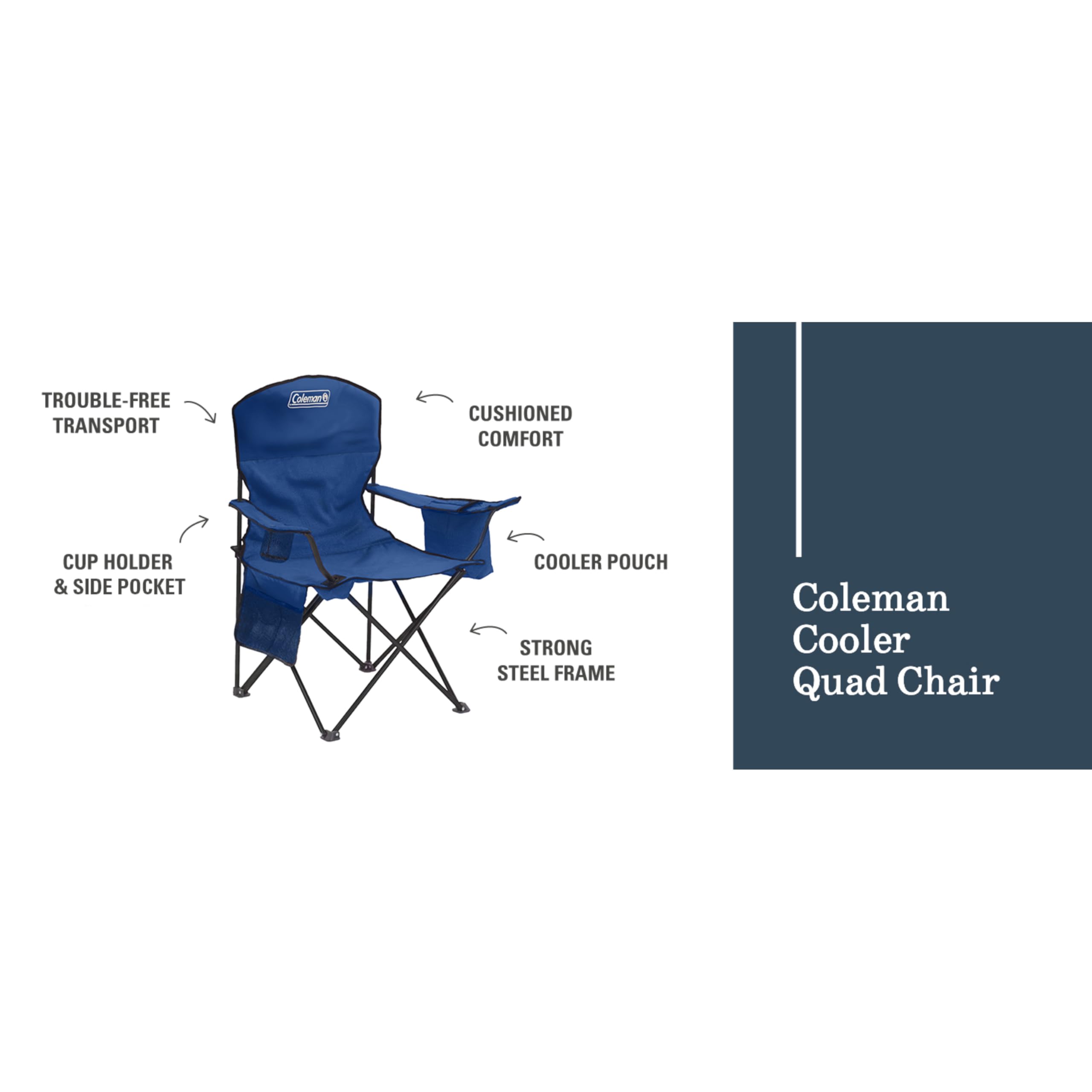 Ideal for camping, tailgating, beaches, and sports events.
