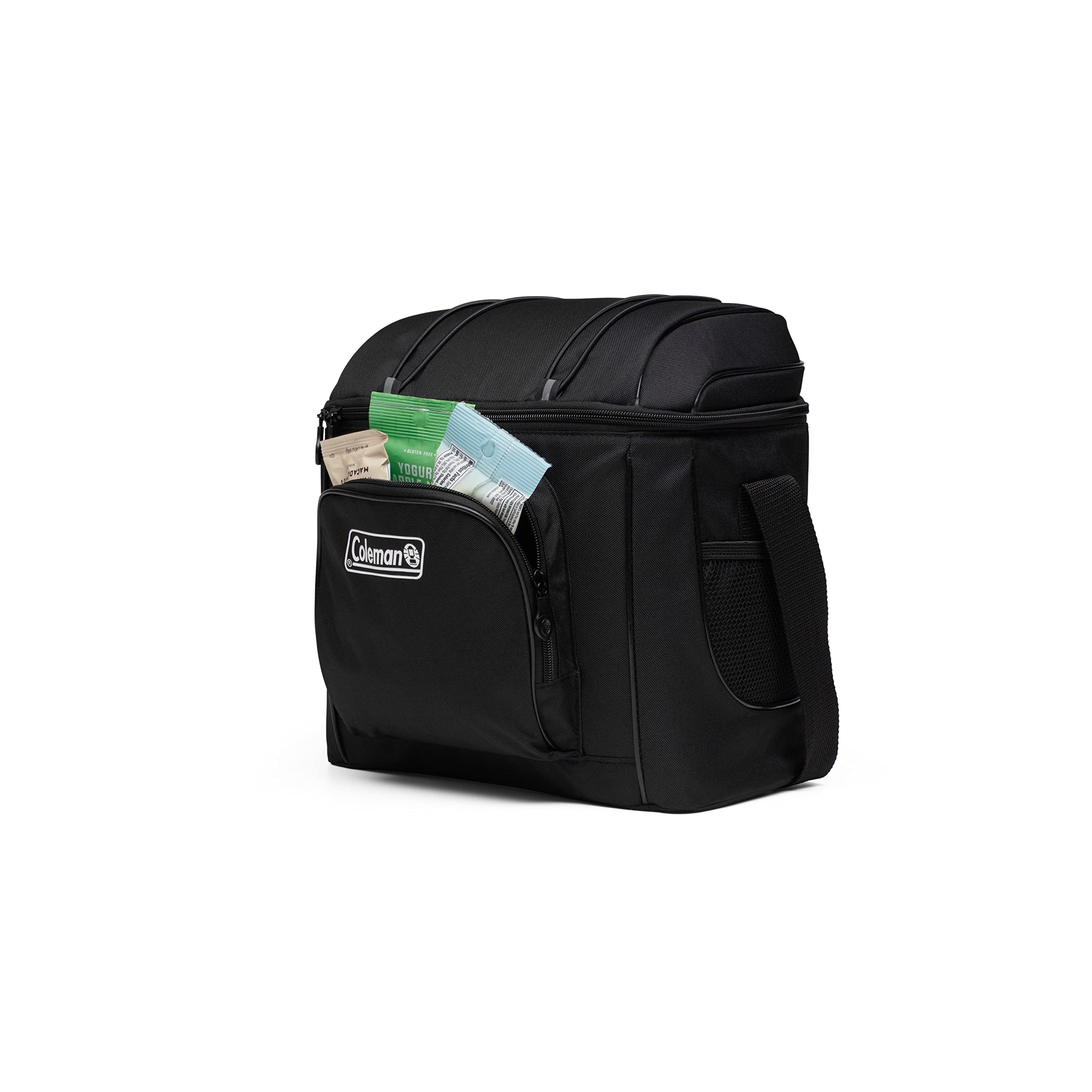 Coleman Chiller interior pockets help organize snacks and ice packs.