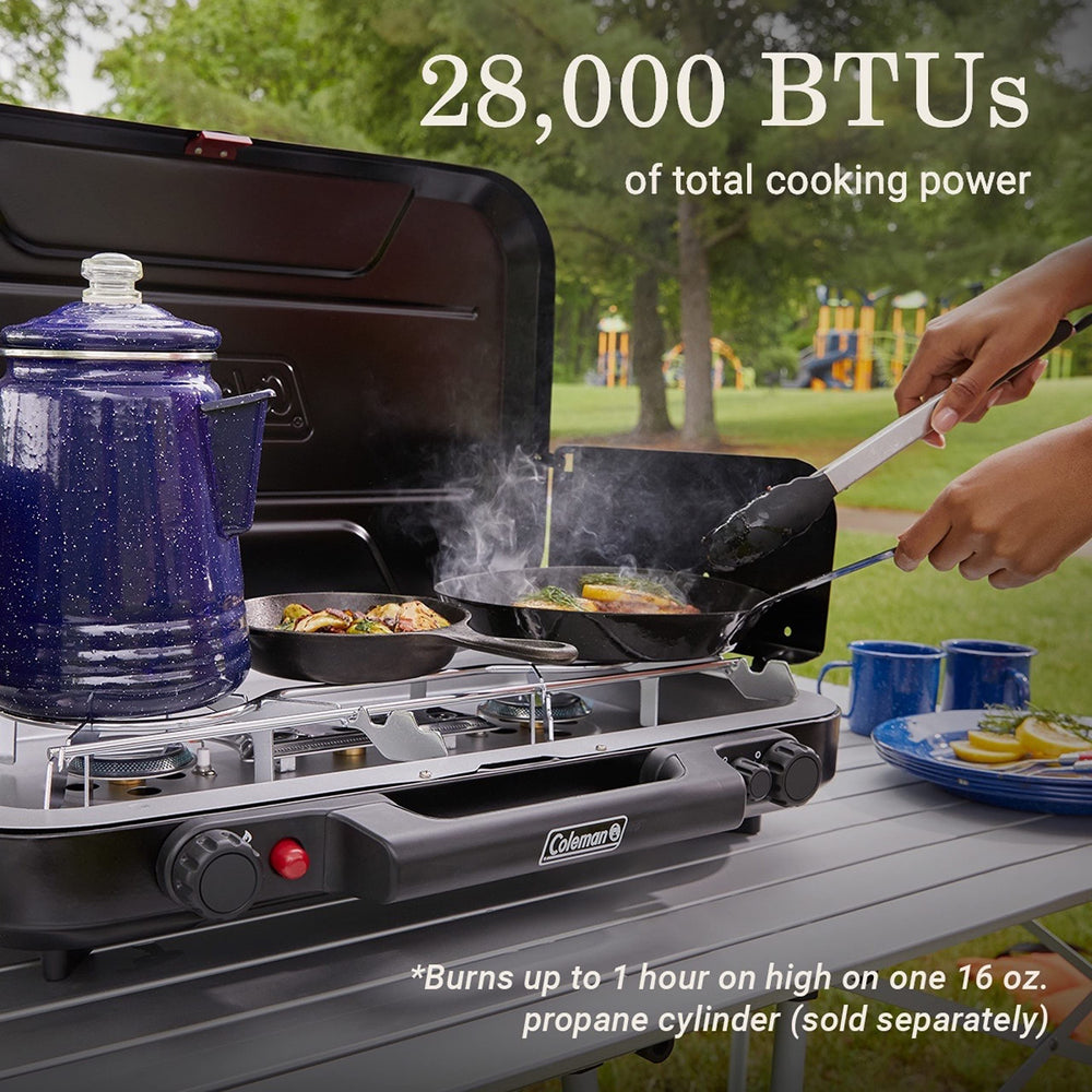 Fits two 12-inch pans or three 8-inch pans for versatility.
