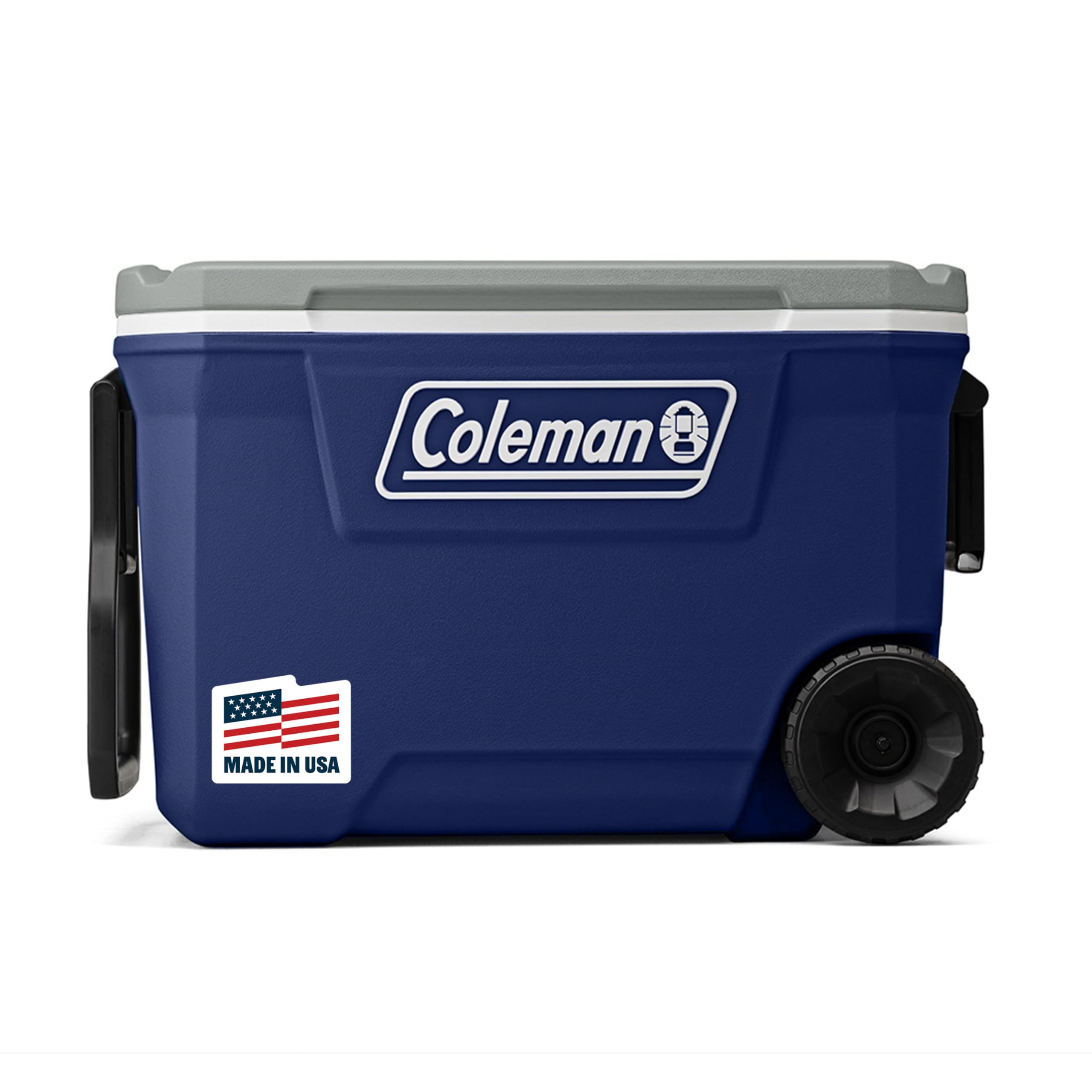 Coleman Classic 62-quart cooler with wheels for effortless outdoor transport